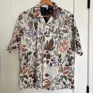 Ted Baker Moselle Floral Relaxed Fit Button Down Shirt